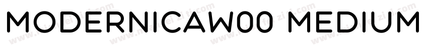 ModernicaW00 Medium Regular字体转换